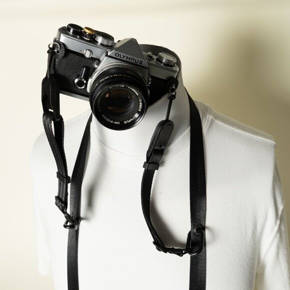 Dual Tier Adjustable Camera Strap  38-50" Peak Design Anchors Quick Release - Picture 3 of 14